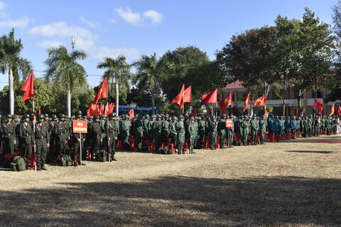 Thành phố Kon Tum tưng bừng tổ chức Lễ giao, nhận quân năm 2024